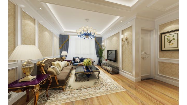 幸?；▓@134㎡歐式風格案例