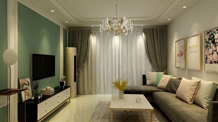 上善頤園108平米輕奢風(fēng)格