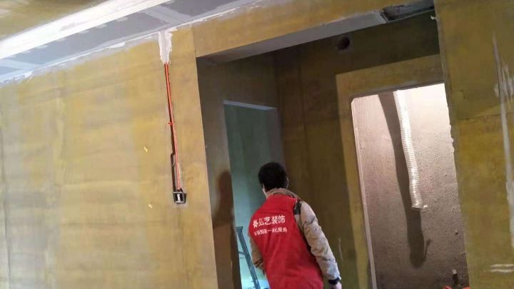 楓景園小區(qū)15號樓86㎡-木工階段