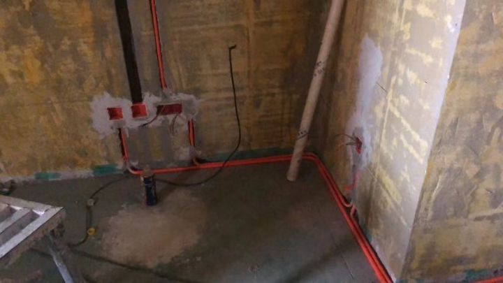 錦繡觀邸4號樓67㎡-水電階段