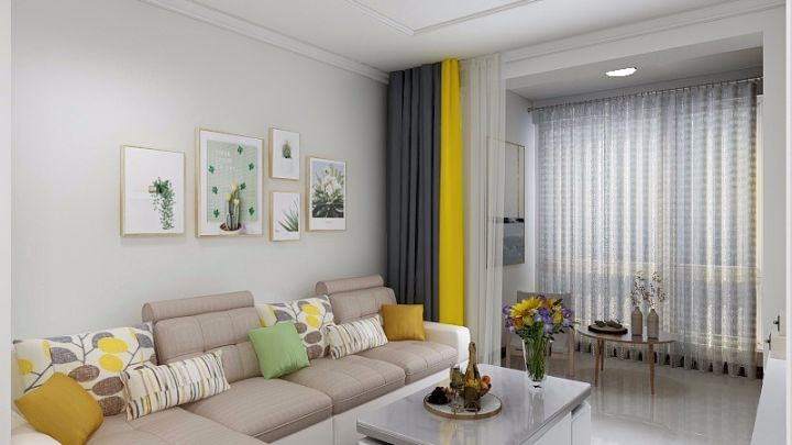 花語城60平米案例效果