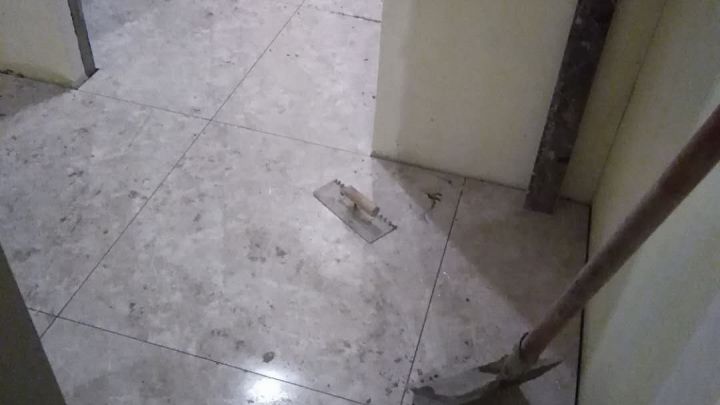 花語城4號地2號樓在施工地-瓦工階段