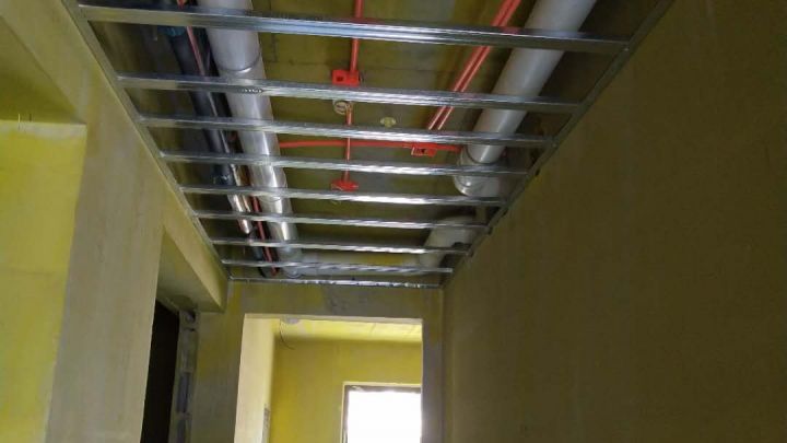 領(lǐng)航城43號樓190平米在施工工地-木瓦工階段