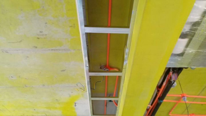 領(lǐng)航城43號樓190平米在施工工地-木瓦工階段